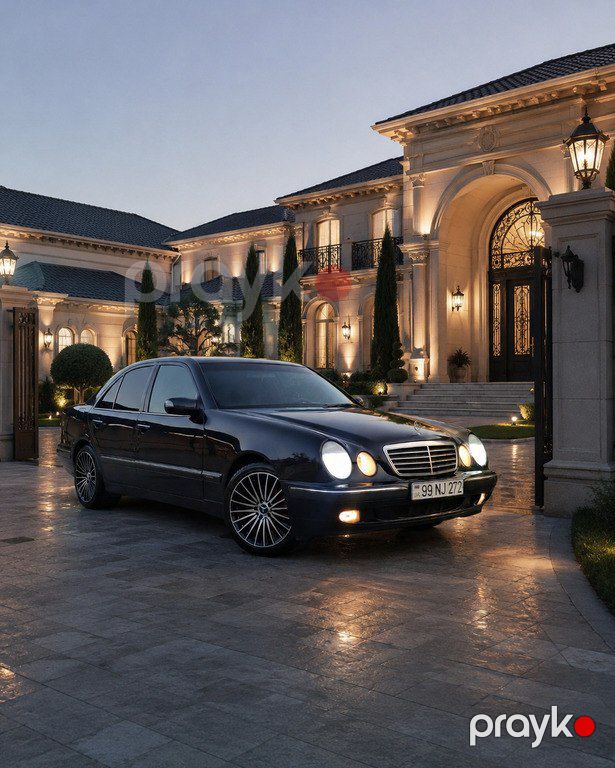 Mercedes E 200, 2.0 L, 2000 il, 350 000 km 99-NJ-272 — Avtomobillər, Bakı (9)