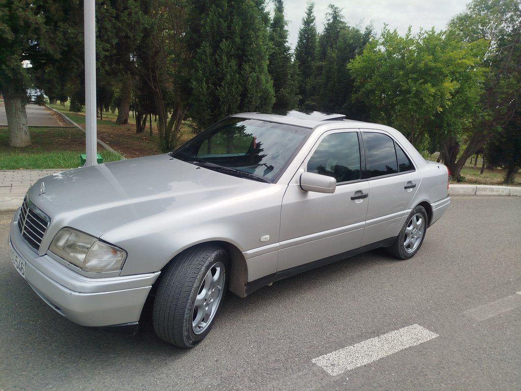 Mercedes C 220, 2.2 L, 1996 il, 222 222 km — Avtomobillər, Gəncə (7)