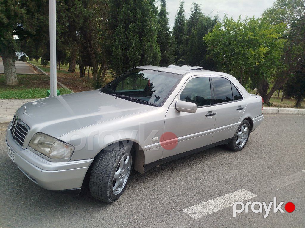Mercedes C 220, 2.2 L, 1996 il, 222 222 km — Avtomobillər, Gəncə (7)