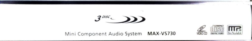 Samsung MAX-VS730 mini-komponent audio sistemi - 3 diskli — Elektronika, Digah (6)