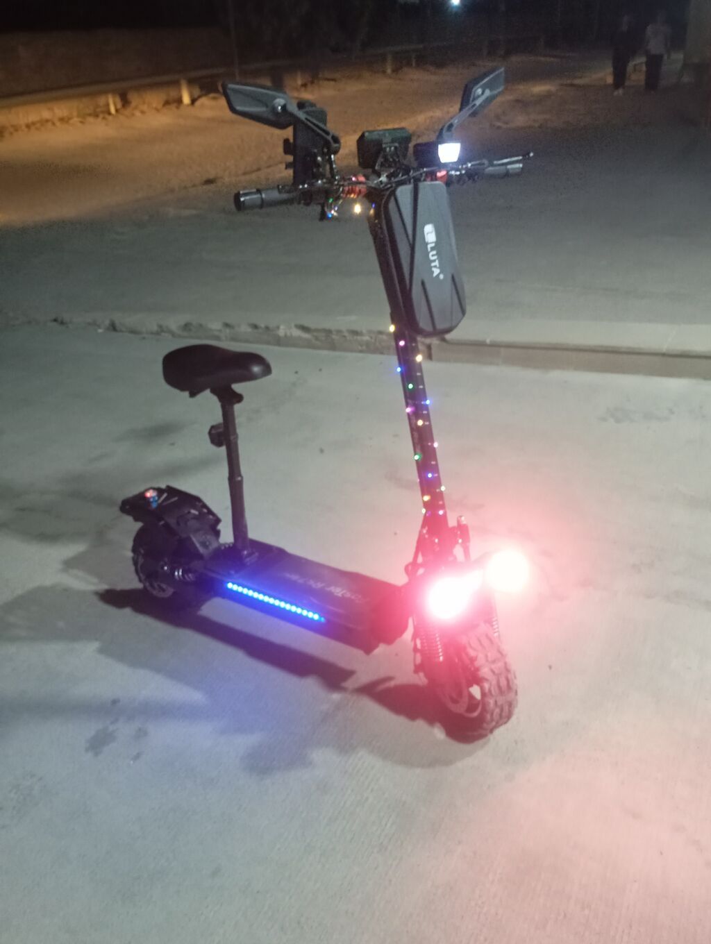 Yeni Skuter FasTer Rs7 Elektrikli skuter – oturacaqlı, iri təkərli və — Mallar, Digah (4)
