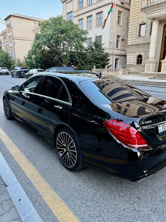 Mercedes S 500 4MATIC, 4.7 L, 2014 il, 130 000 km — Avtomobillər, Bakı (3)