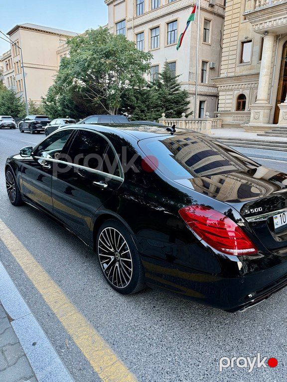 Mercedes S 500 4MATIC, 4.7 L, 2014 il, 130 000 km — Avtomobillər, Bakı (3)