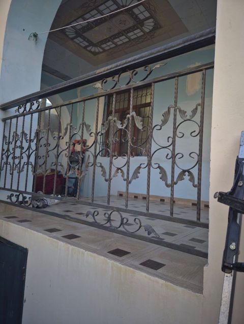 Balkon məhəccəri, Dəmir, Ünvandan götürmə — Sumqayıt
