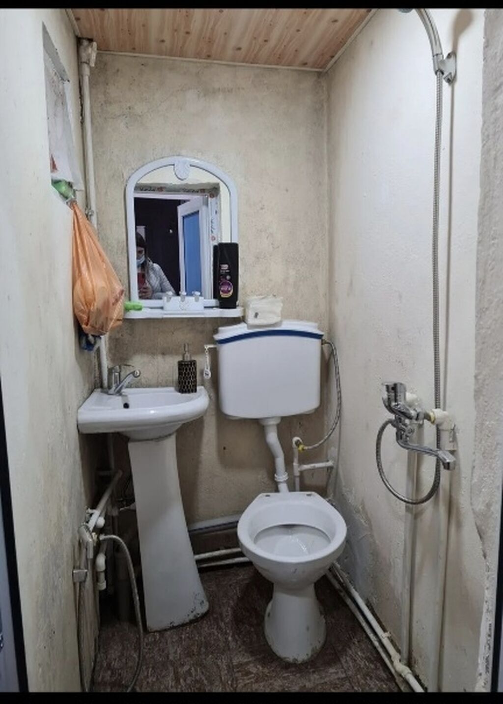 Kirayə üçün 2 otaqlı mənzil - Plan: ayrıca yataq otağı və zal - Yataq — Daşınmaz əmlak, Digah (4)