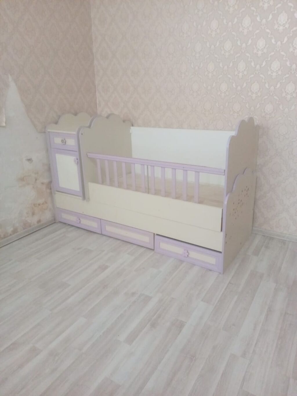 Yataq otağı və uşaq otağı üçün mebel dəsti - Geniş qapılı dolab: 4 — Mebel, Digah (2)