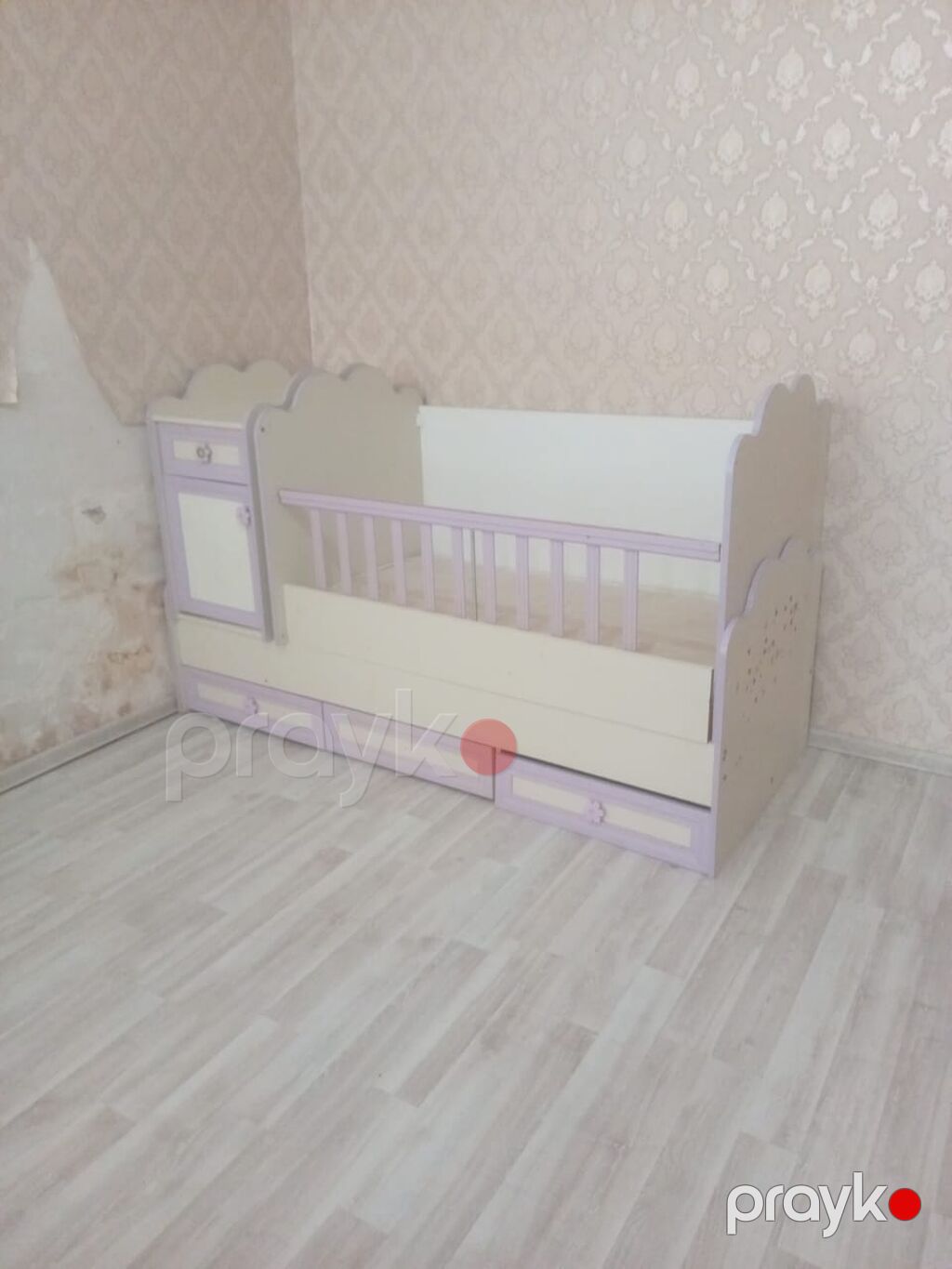 Yataq otağı və uşaq otağı üçün mebel dəsti - Geniş qapılı dolab: 4 — Mebel, Digah (2)