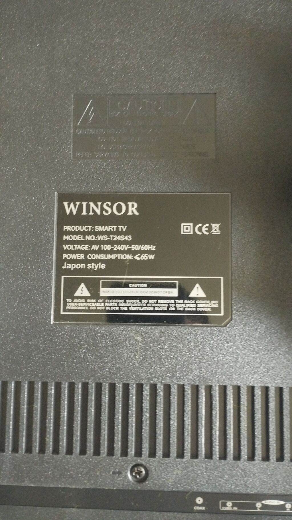 WINsor Smart TV – Model WS-T24S43 - Ekran: Təxmini 24–32 düym — Televizorlar, Sumqayıt (2)