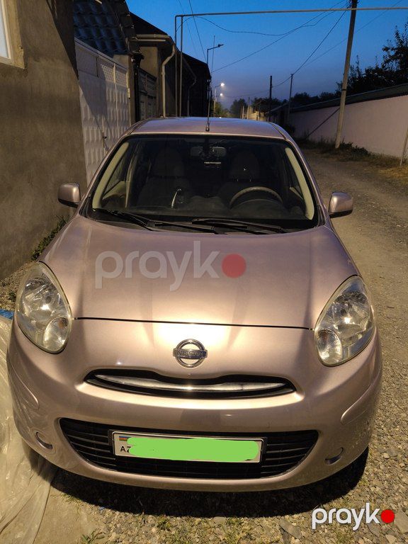 Nissan March, 1.2 L, 2012 il, 60 000 km — Avtomobillər, Qəbələ (4)