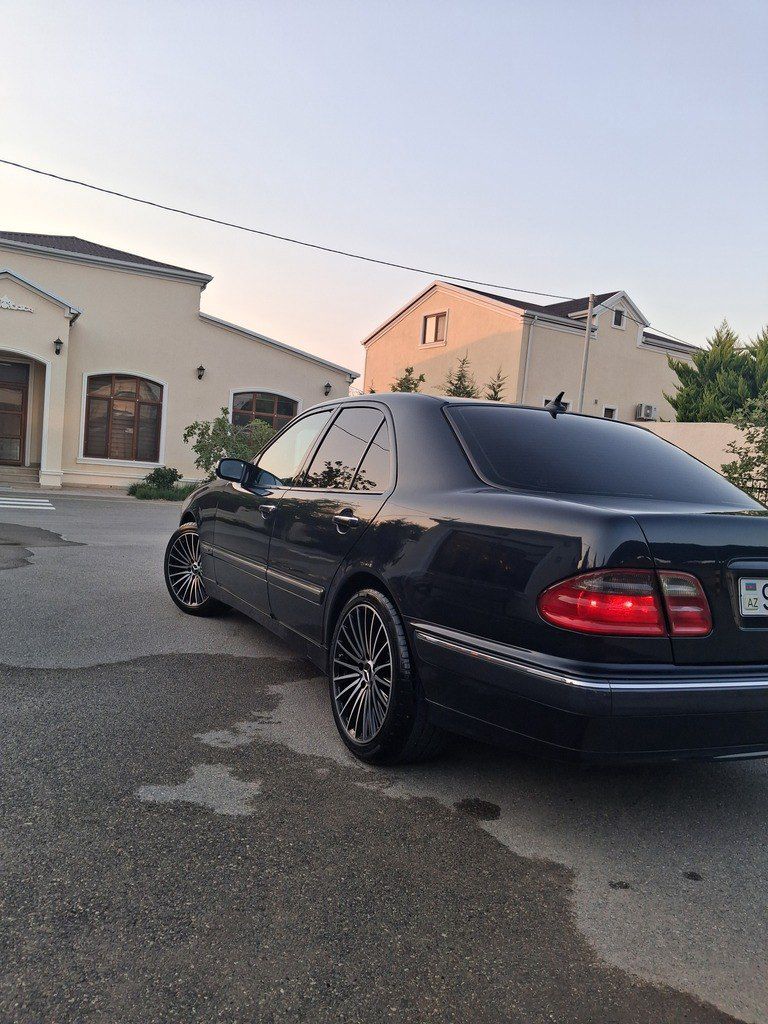 Mercedes E 200, 2.0 L, 2000 il, 350 000 km — Avtomobillər, Bakı (5)