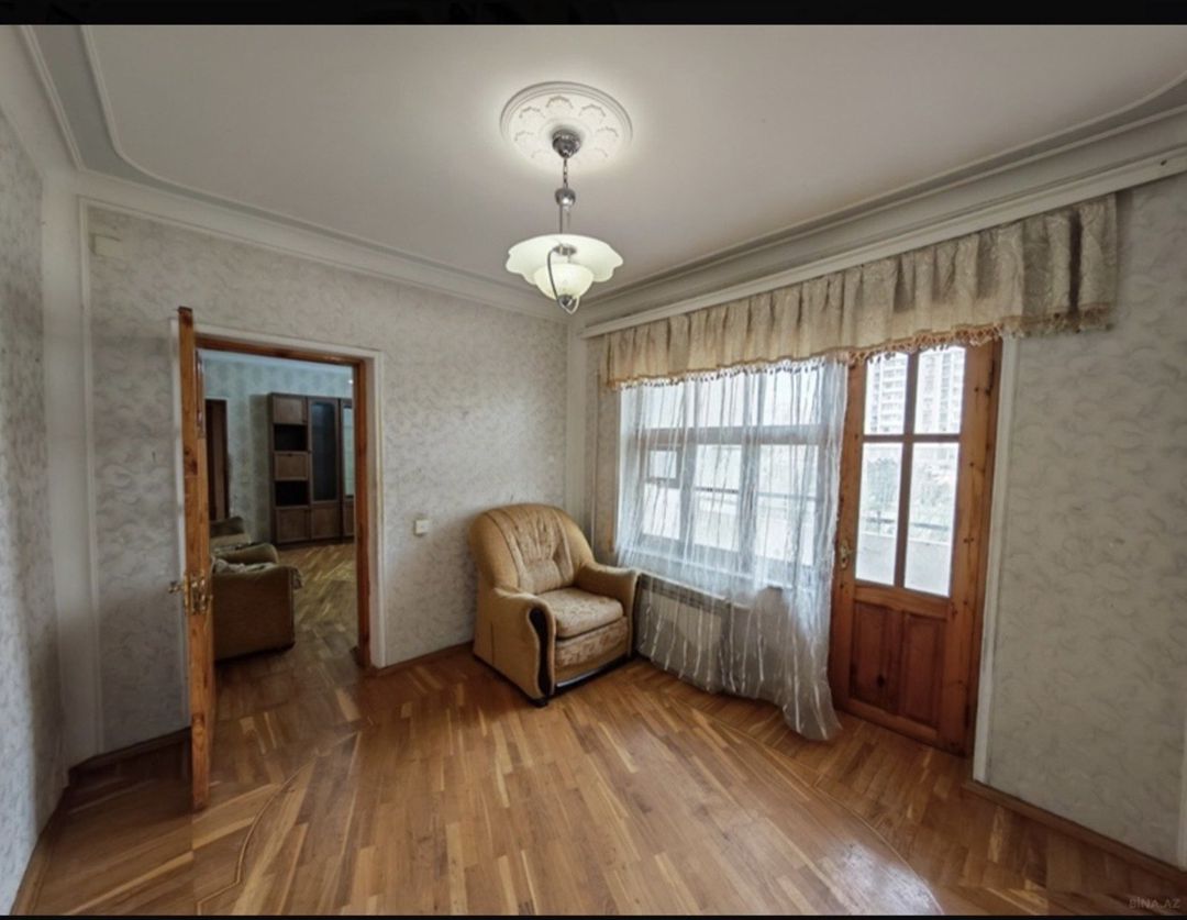 5-otaqlı mənzil kirayə verilir, Xətai m., 110 m² — Mənzil, Bakı (9)