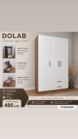 Dolab – zövqünüzə uyğun seçim - Geniş və rahat: Geyimlərinizi — Furniture