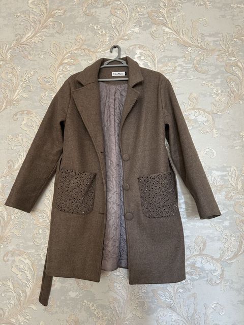 Palto, Max Mara, 2XL, rəng - Qəhvəyi — Bakı