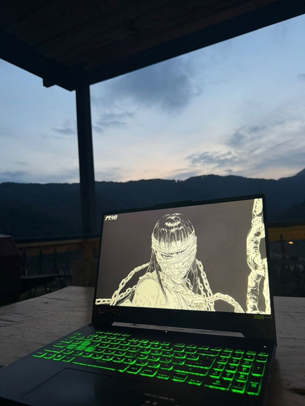 ASUS TUF Gaming A15 noutbuk - Ekran: 15.6" FHD (1920×1080), 144 Hz — Asus, Bakı