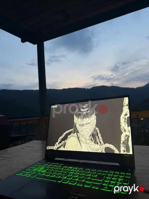 ASUS TUF Gaming A15 noutbuk - Ekran: 15.6" FHD (1920×1080), 144 Hz — Bakı