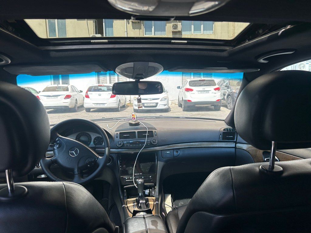 Mercedes E 220, 2.2 L, 2002 il, 495 721 km — Avtomobillər, Bakı (5)