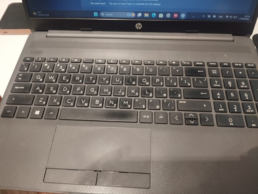 HP noutbuk - Ekran: 15.6" (Windows 11 yüklü) - Klaviatura: tam — HP, Bakı (3)