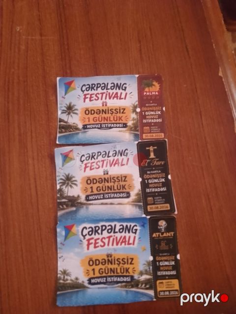 Çarpalang Festivalı – Ödənişsiz 1 günlük hovuz istifadəsi üçün — Bakı