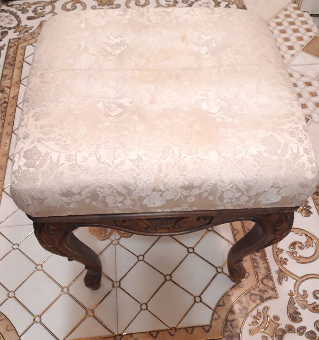 İşlənmiş, Pufik oturacaq, rəng - Ağ, Kredit yoxdur, Şəhərdaxili pulsuz çatdırılma — Mebel, Bakı (2)