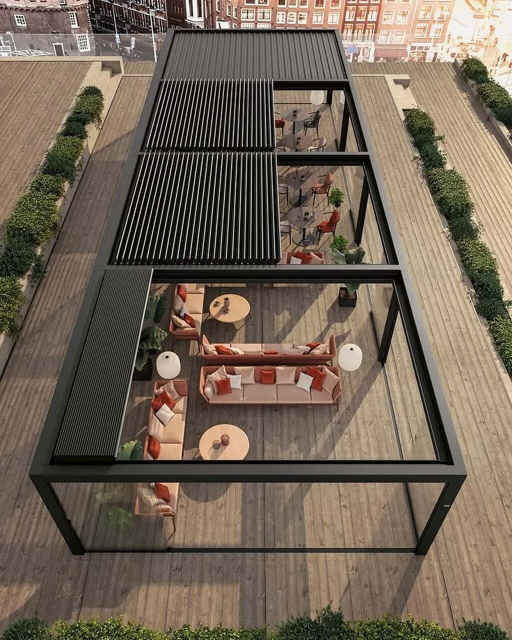 Shine Gardens – Bioklimatik perqolalar və avtomatik/adi şüşə — Tikinti və təmir, Bakı (4)