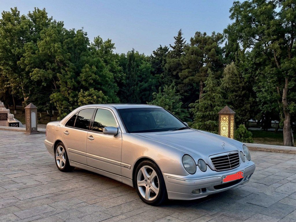 Mercedes E 220, 2.2 L, 2000 il, 265 000 km — Avtomobillər, Bakı (5)