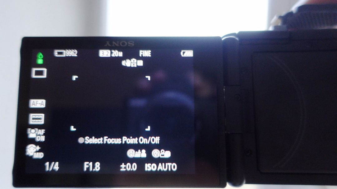 Fotoaparat Sony ZV-1 ekran bloku xarabdır — Elektronika, Bakı