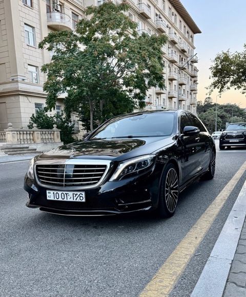 Mercedes S 500 4MATIC, 4.7 L, 2014 il, 130 000 km — Bakı