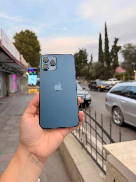Apple iPhone 12 Pro Max Pacific Blue 128GB/6GB — Göyçay