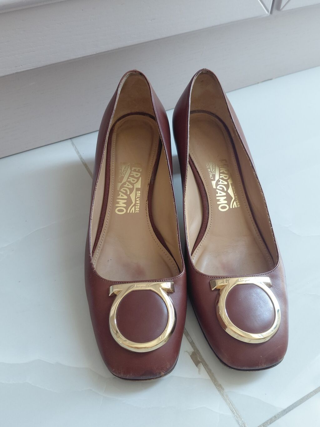 Salvatore Ferragamo qadın ayaqqabısı - Model: klassik balerina-stil — Şəxsi əşyalar, Digah
