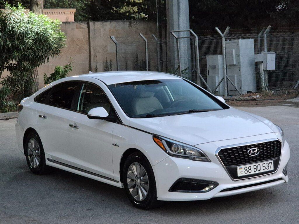 Hyundai Sonata, 2.0 L, 9.8 kWh, 2017 il, 150 340 km — Avtomobillər, Bakı (2)