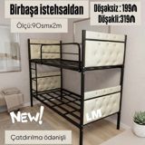 İkimərtəbəli çarpayı Bir başa istehsaldan Qiymət: 199₼ Ölçü — Mebel
