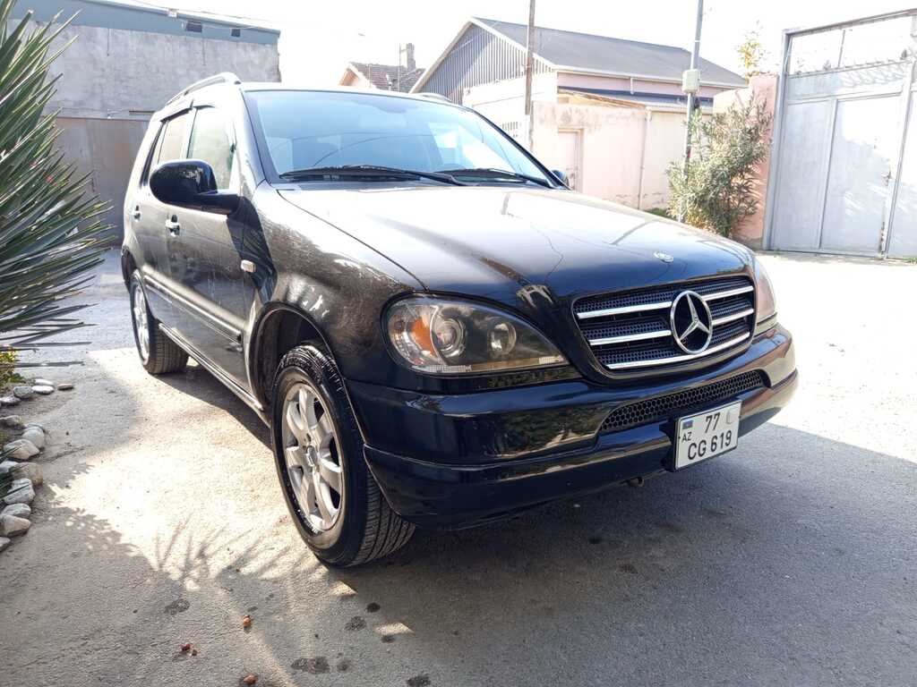 Mercedes ML 320, 3.2 L, 2002 il, 152 000 km — Avtomobillər, Bakı (4)