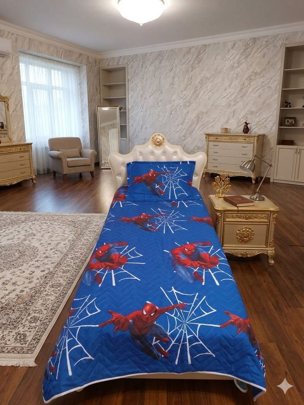 Yeni Uşaqlar üçün Bir nəfərlik Yorğan, Pulsuz çatdırılma — Tekstil, Digah (3)
