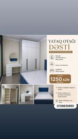 Yataq otağı dəsti – zövq və rahatlıq birlikdə Tərkib: - Dolab — Furniture