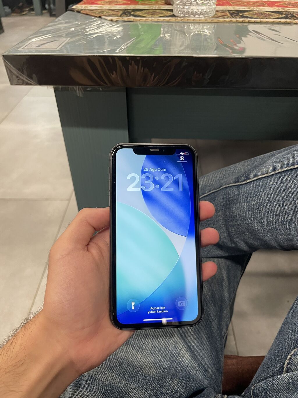 IPhone 11, 64 GB, Qara, Zəmanət, Simsiz şarj, Face ID — Apple iPhone, Digah (2)