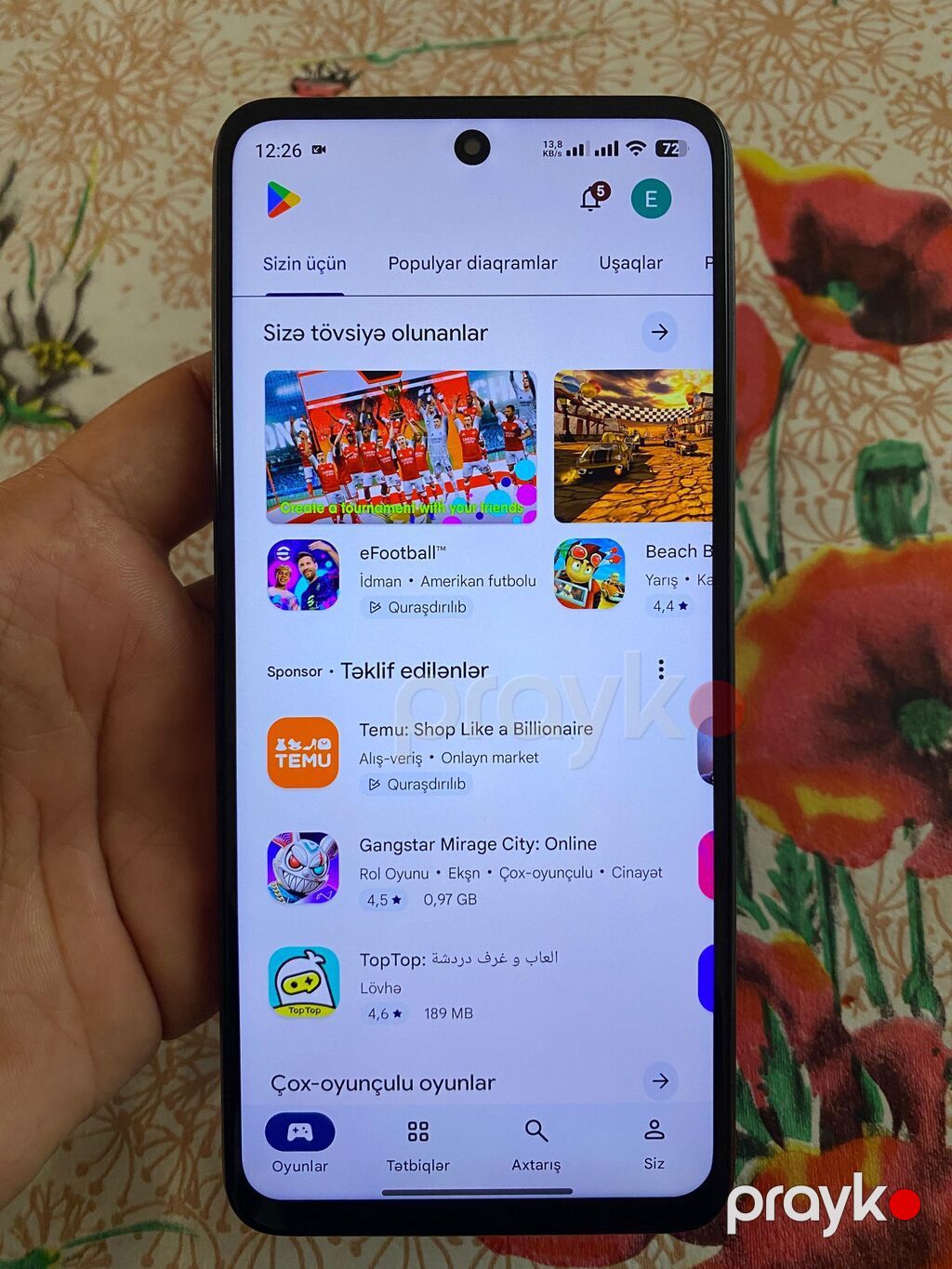 Poco X4 GT, 256 GB, rəng - Qara — Elektronika, İmişli (4)