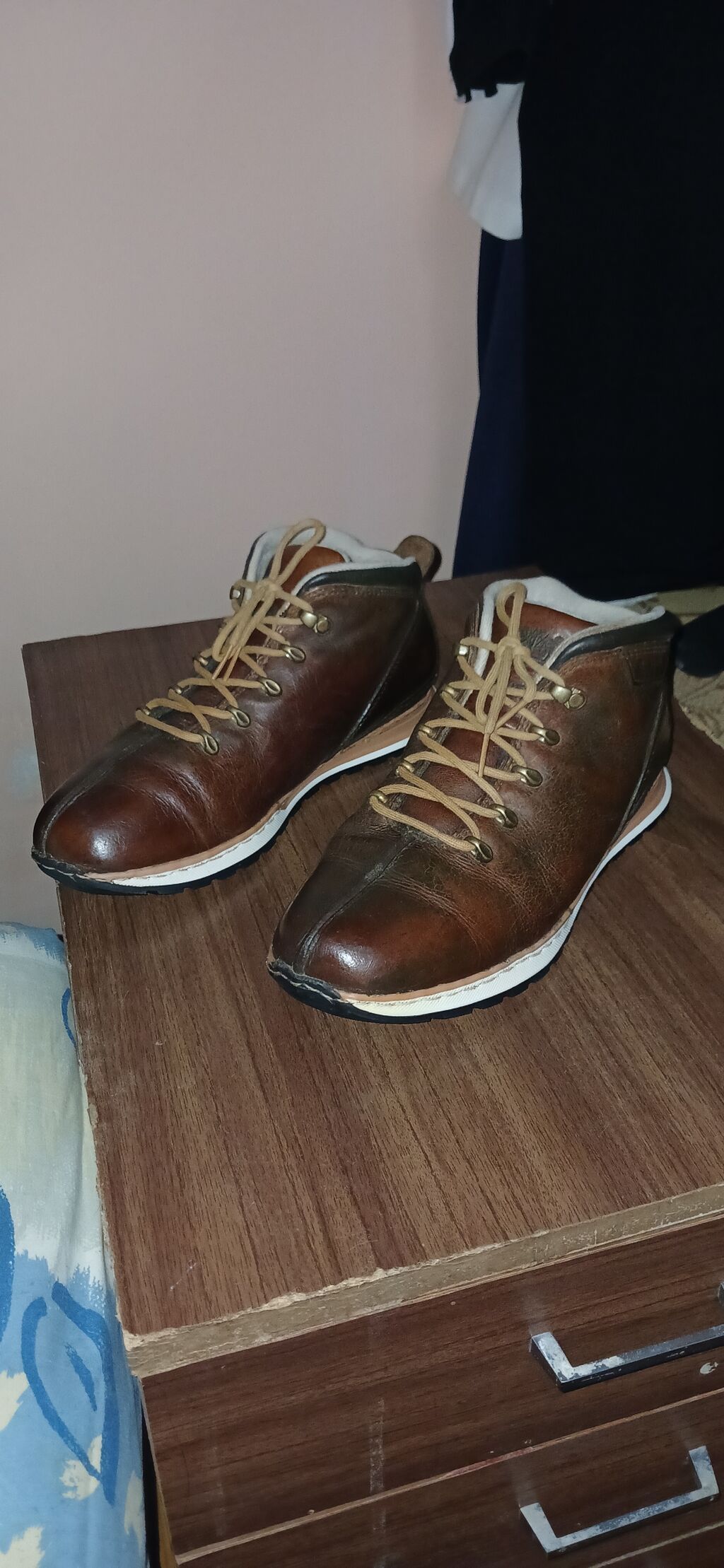 Dəri Ayaqqabı 250 dolara alınıb 10 gün heç geyinilməyib razmeri 41 — Şəxsi əşyalar, Digah (8)