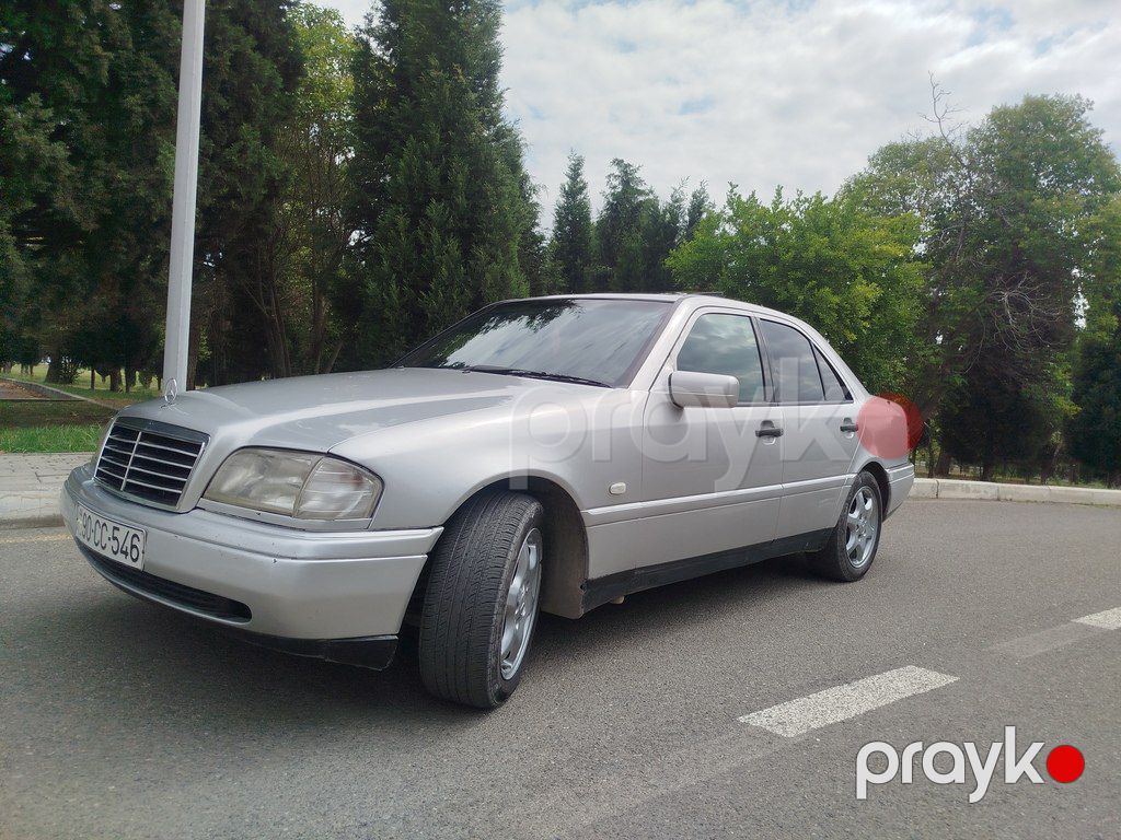 Mercedes C 220, 2.2 L, 1996 il, 222 222 km — Avtomobillər, Gəncə (3)