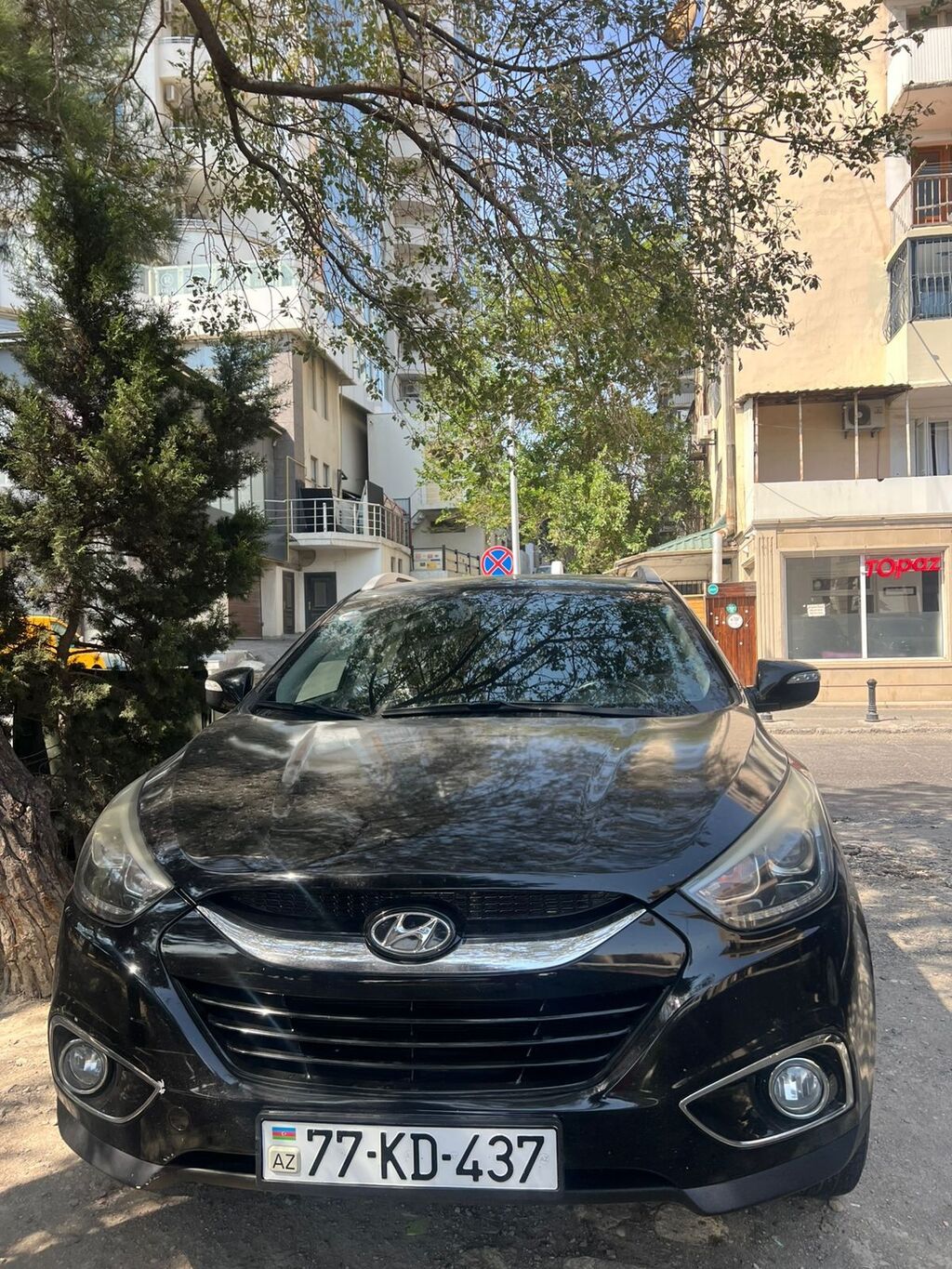 Hyundai ix35, qara rəng, benzinli krossover. Xüsusiyyətlər — Avto, Bakı (2)