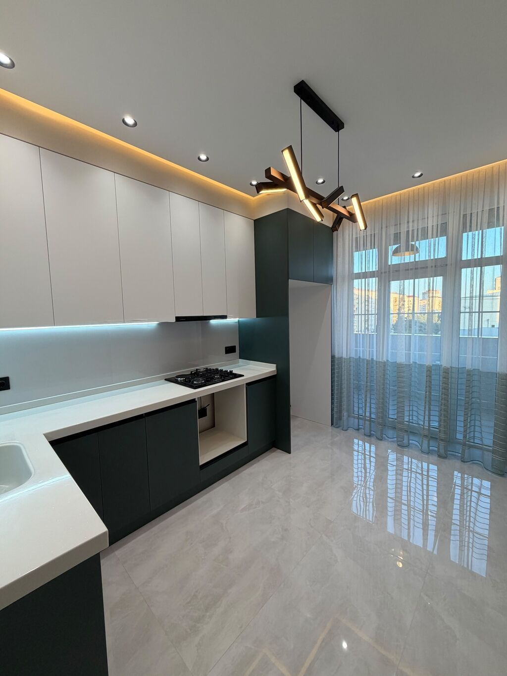 3 otaqlı, Yeni tikili, 112 kv. m — Daşınmaz əmlak, Saray (2)