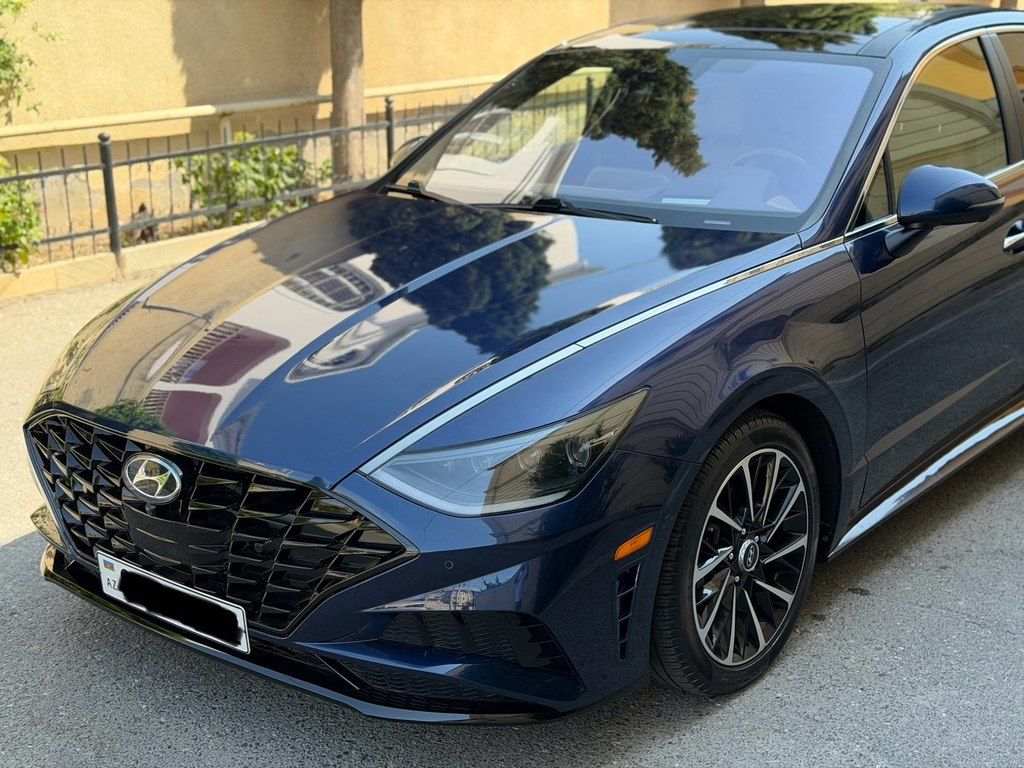 Hyundai Sonata, 1.6 L, 2020 il, 90 000 km — Avtomobillər, Bakı (6)