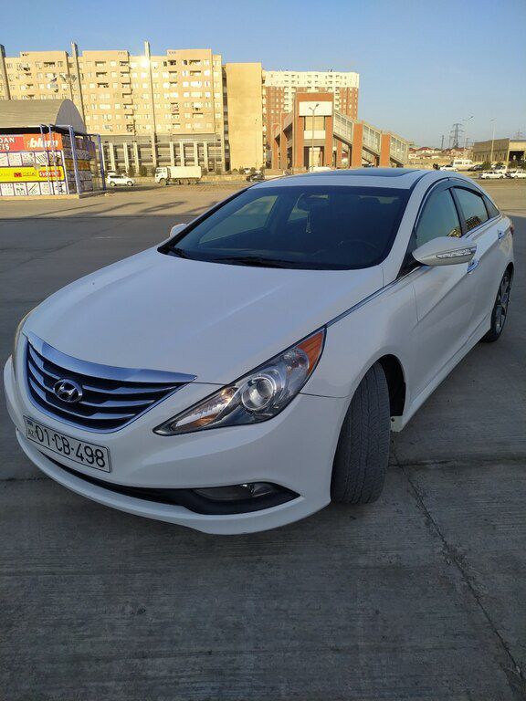 Hyundai Sonata, 2.0 L, 2013 il, 177 000 km — Avtomobillər, Bakı (4)