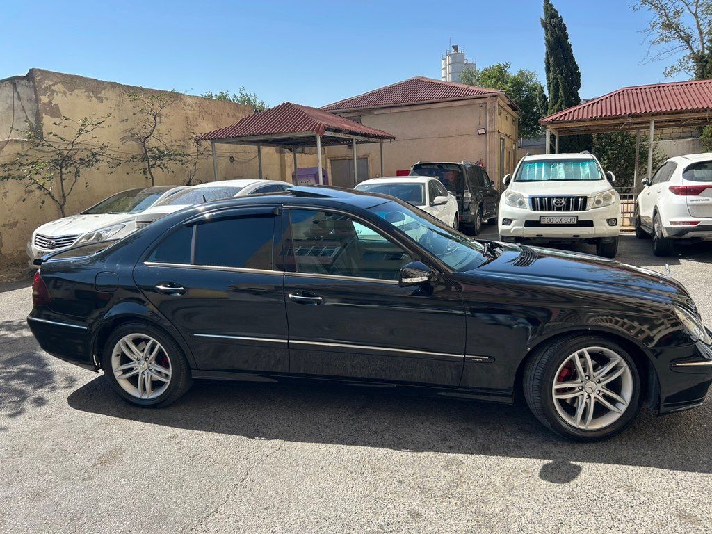 Mercedes E 220, 2.2 L, 2002 il, 495 721 km — Avtomobillər, Bakı (3)