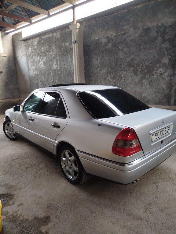 Mercedes C 220, 2.2 L, 1996 il, 222 222 km — Avtomobillər, Gəncə (12)