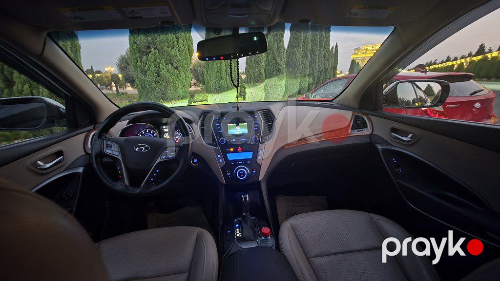 Hyundai Santa Fe, 2.0 L, 2013 il, 153 000 km — Avtomobillər, Gəncə (4)