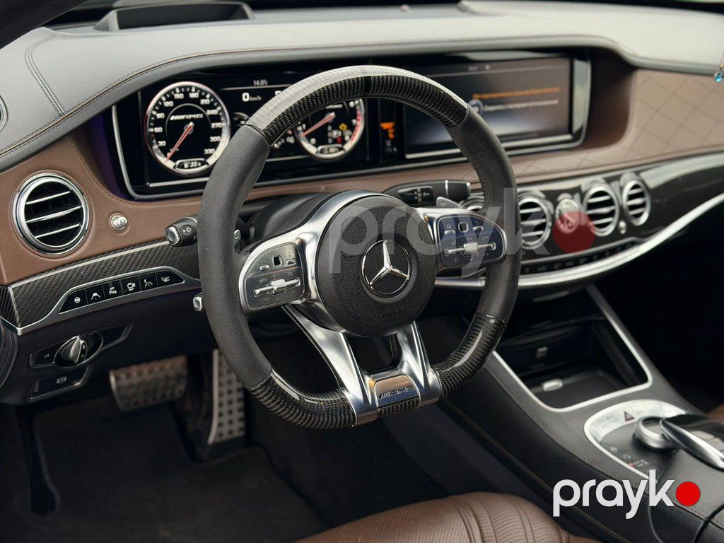 Mercedes S 63 AMG 4MATIC, 5.5 L, 2017 il, 148 000 km — Avtomobillər, Gəncə (4)