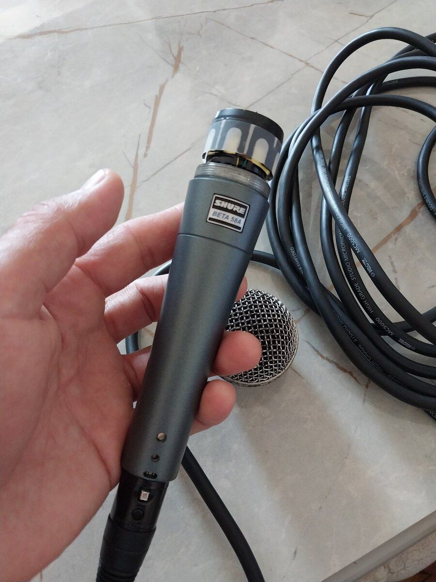Shure beta 58A — Musiqiə alətləri, Bakı (7)