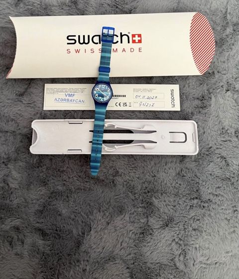 Swatch Swiss Made qol saatı - Model: Swatch Originals Gent seriyası — Bakı