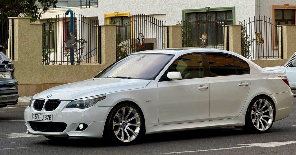 BMW 525, 2.5 L, 2006 il, 245 800 km — Avtomobillər, Bakı (4)