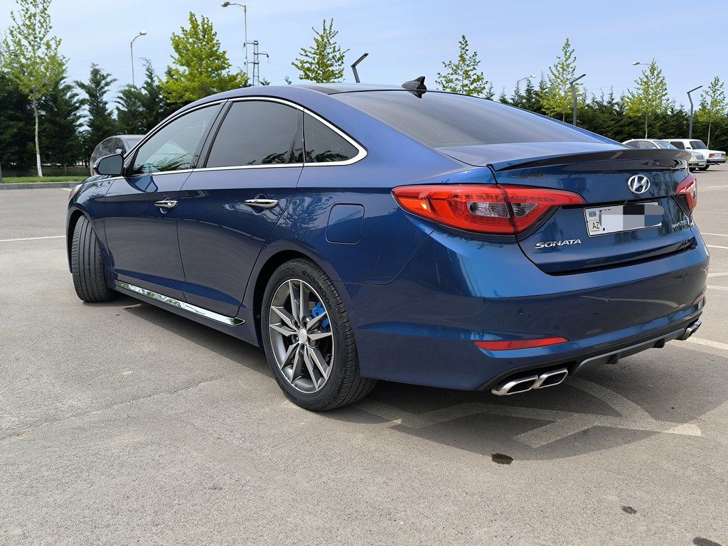 Hyundai Sonata, 2.0 L, 2015 il, 119 000 km — Avtomobillər, Salyan (4)